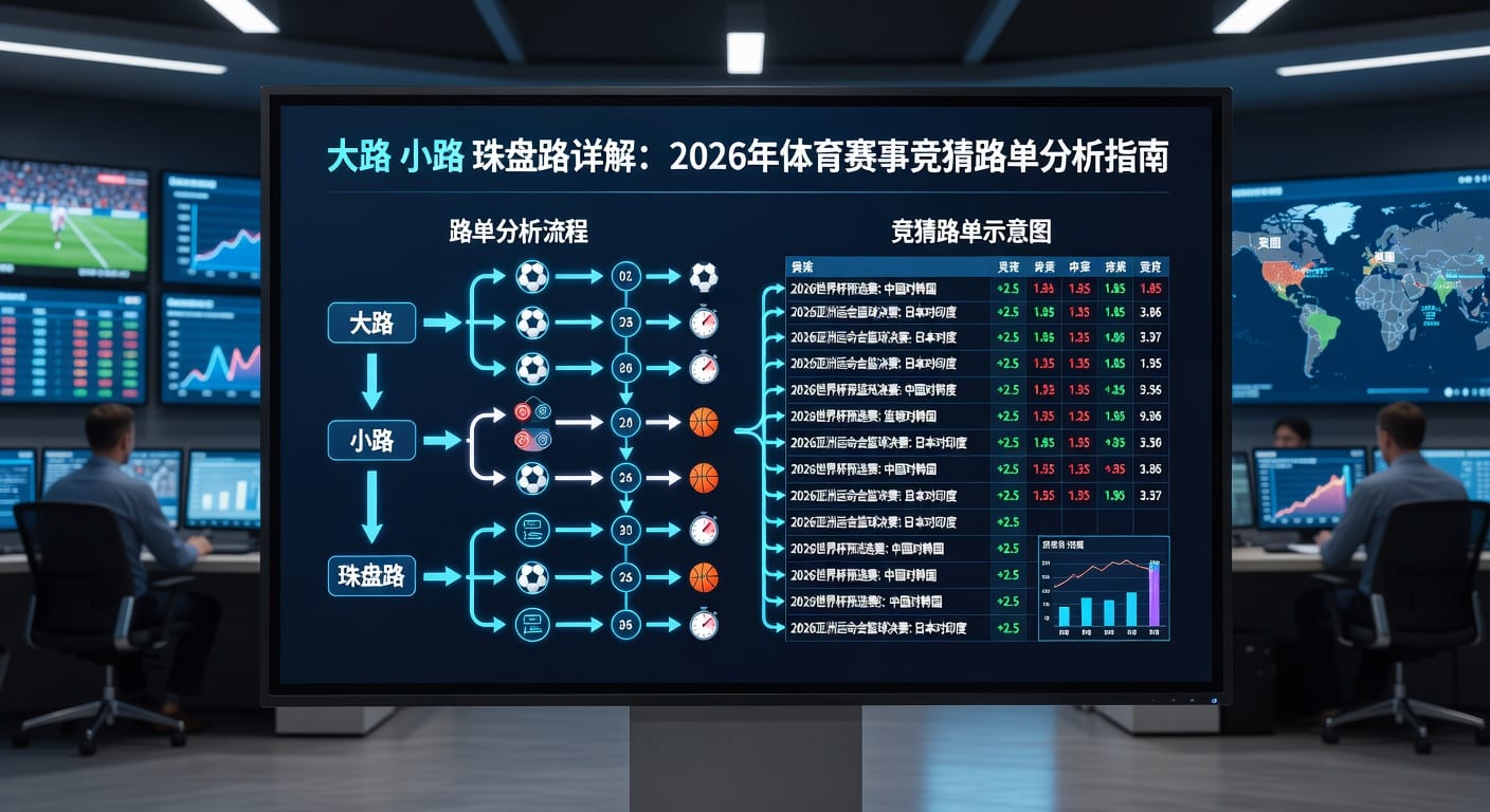 2026年世界杯投注：大路小路珠盘路深度解析与实战技巧