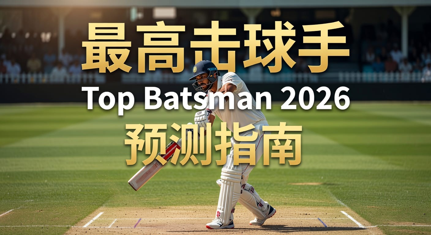 乐透体育APP：最高击球手 Top Batsman 深度解析与数据洞察 2026