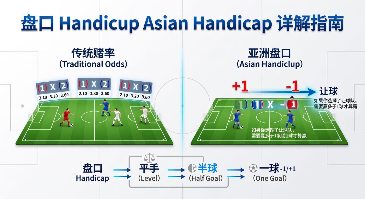 亚洲盘Asian Handicap深度解析：玩转足球博彩新格局