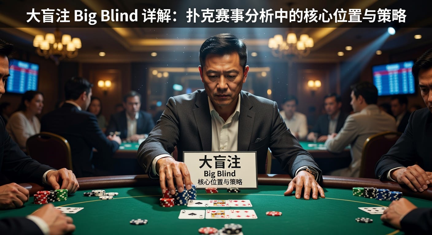 大盲注 big blind：定义、用法与投注技巧