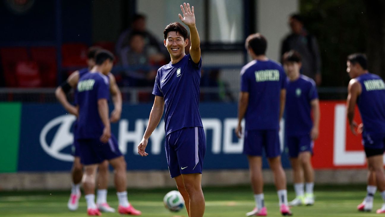 孙兴慜迎来第四届世界杯 依旧像个孩子般兴奋